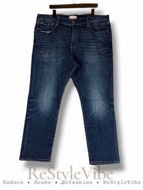 LUCKY BRAND Men’s Size 40x30 Denim Jeans 410 Athletic Straight Fit Stretch Style